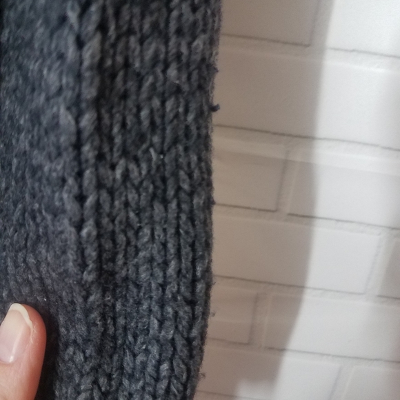 Duffy Gray Knit Wool Cashmere Blend Sweater - Picture 4 of 13